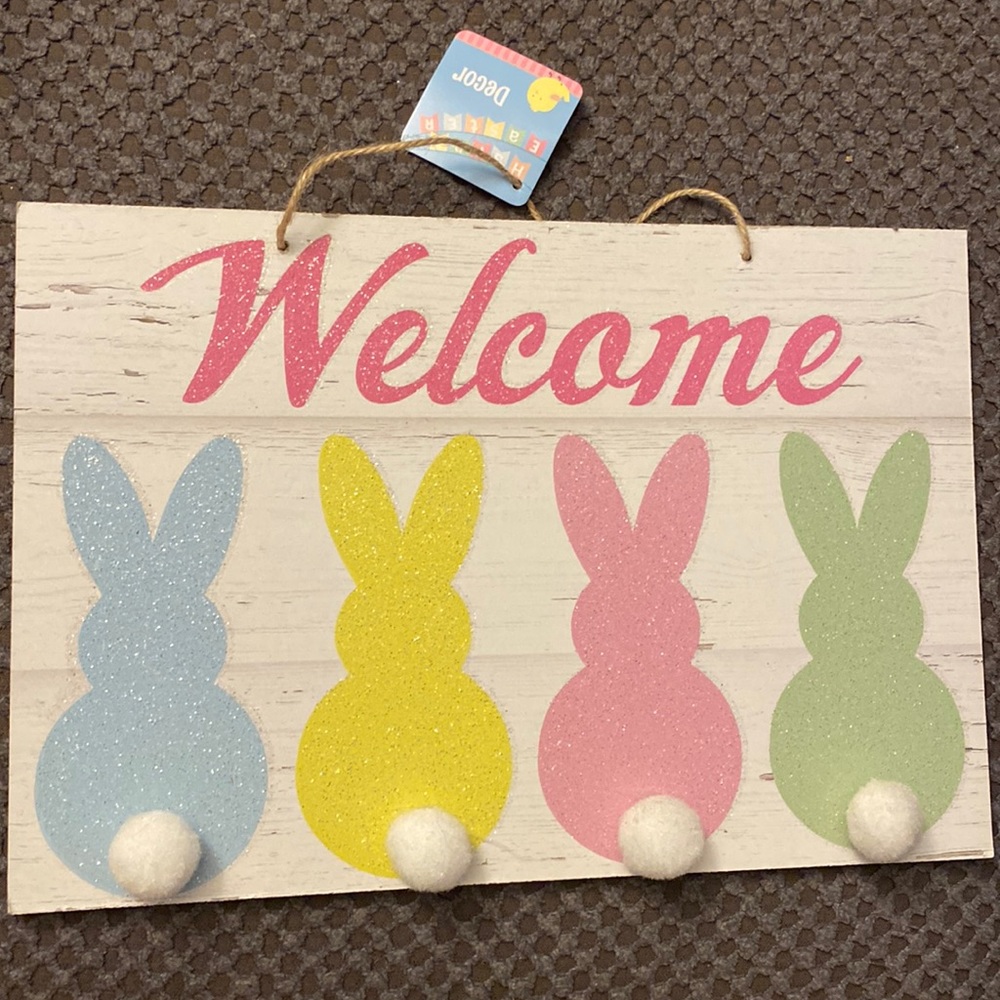 3/$10 Easter Welcome Sign